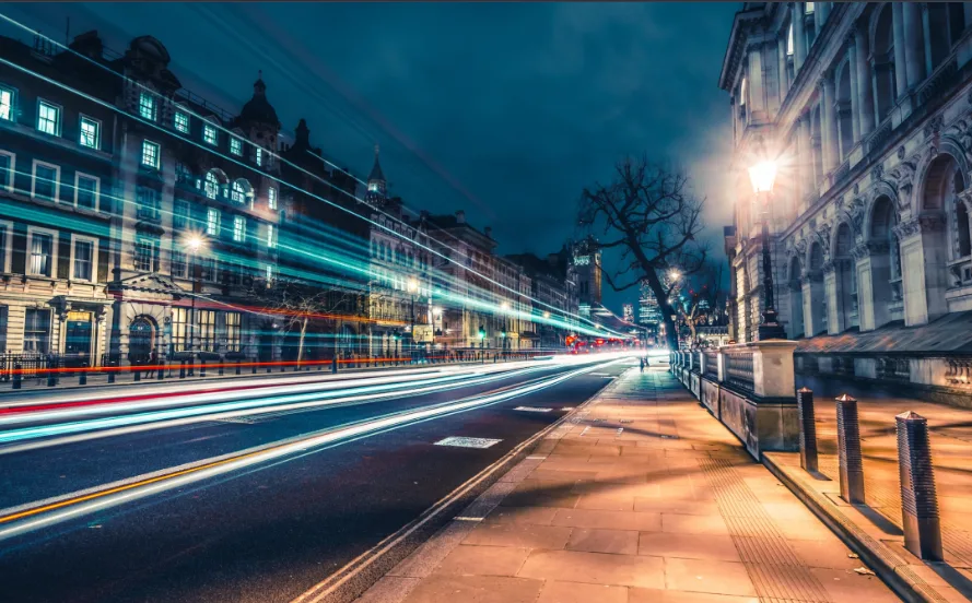 St Paul's Cathedral at night